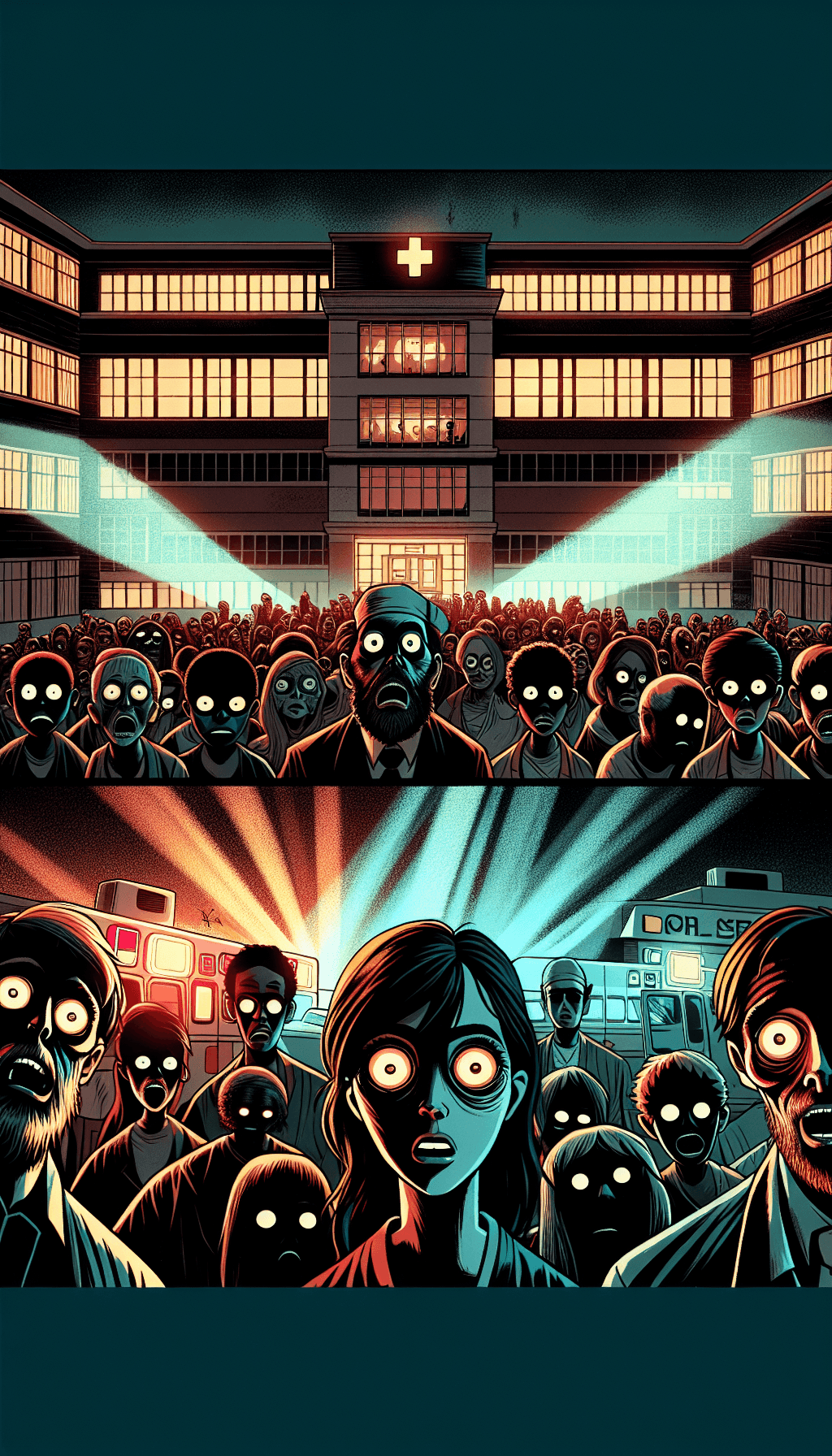 Horror Comic AI-generated video example by ViralPilot